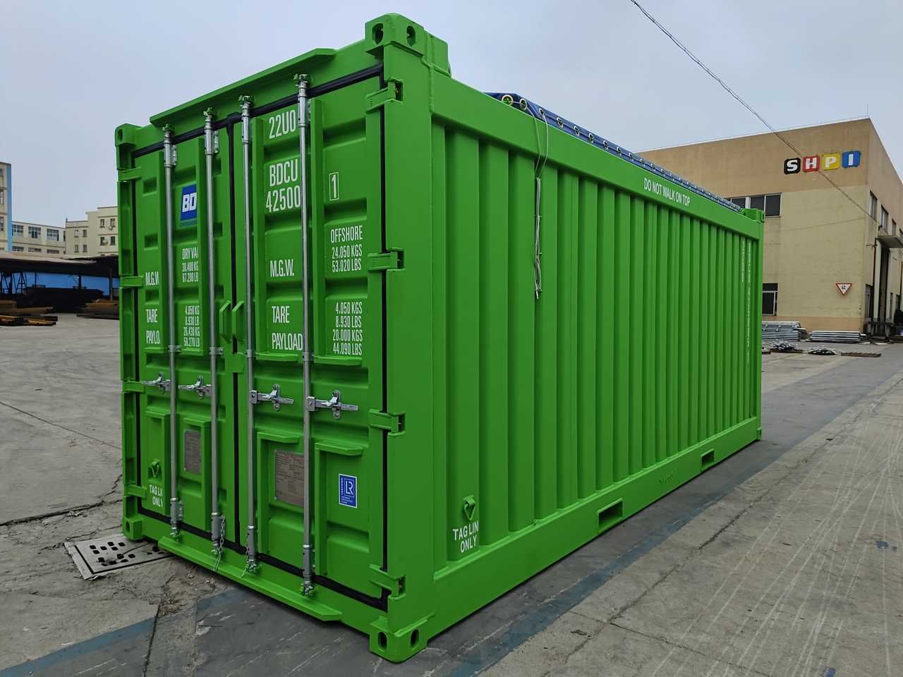 Buy 20ft DNV Offshore Open Top Containers Online DNV 2.7-1 Certified Units - Image 3