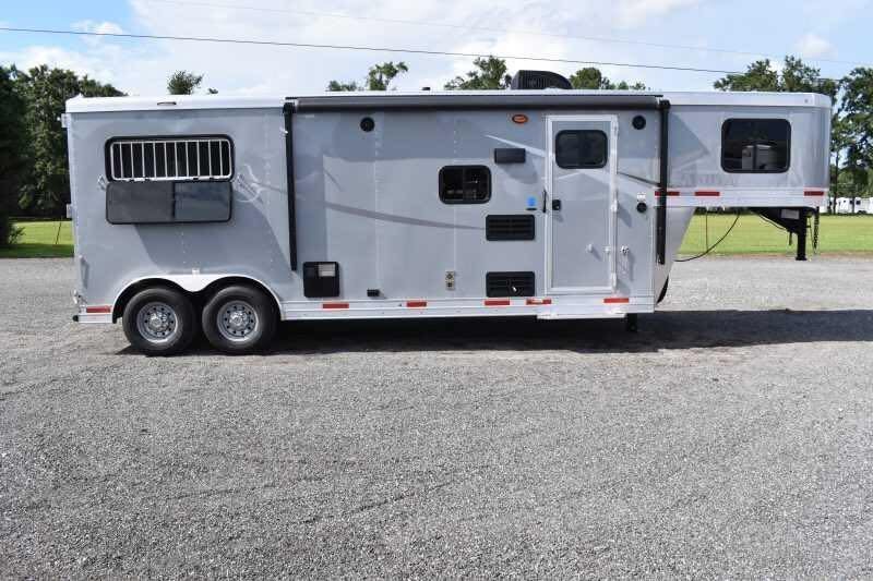 2020 Lakota Colt 8209SO 2 Horse Trailer with 9′ Short Wall - Image 3