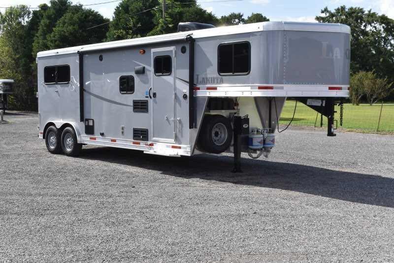 2020 Lakota Colt 8209SO 2 Horse Trailer with 9′ Short Wall - Image 4