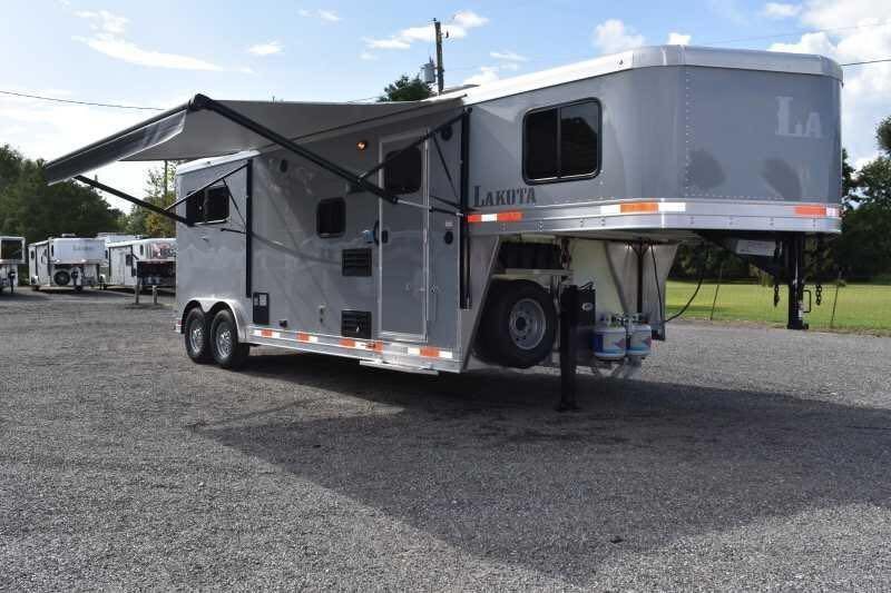 2020 Lakota Colt 8209SO 2 Horse Trailer with 9′ Short Wall - Image 5