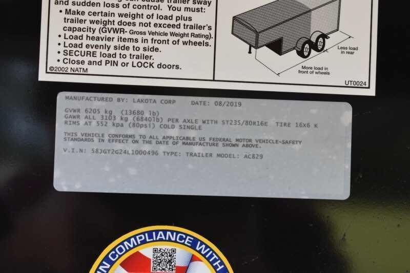 2020 Lakota Colt 8209SO 2 Horse Trailer with 9′ Short Wall - Image 10